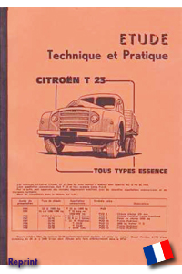 Citroën Typ 23 Étude technique